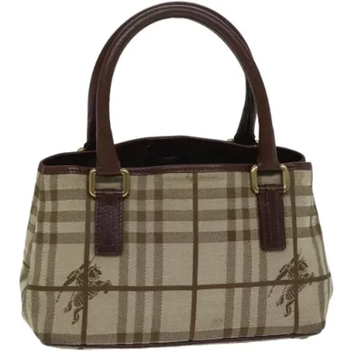 Pre-owned Canvas Handtaschen , Damen, Größe: ONE Size - Burberry Vintage - Modalova