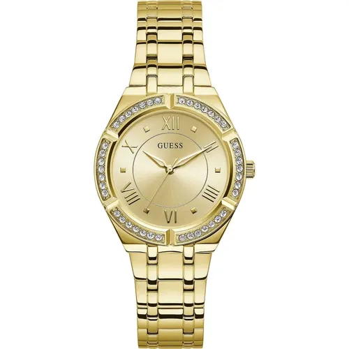 Cosmo Gold Analoges Armbanduhr , Damen, Größe: ONE Size - Guess - Modalova
