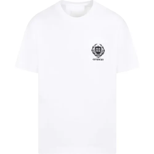 Cotton Casual Short Sleeve T-Shirt , male, Sizes: S - Givenchy - Modalova