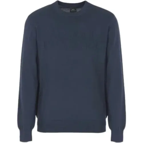 Classic Pullover , male, Sizes: S, XS, L, 2XL, M - Armani Exchange - Modalova