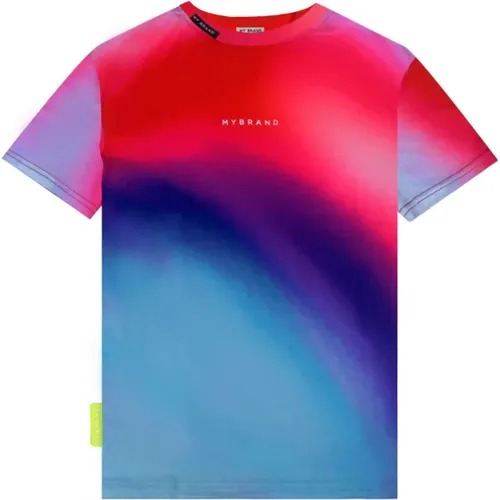 Schwimmkapsel T-Shirt Mehrfarbig , Herren, Größe: XL - My Brand - Modalova