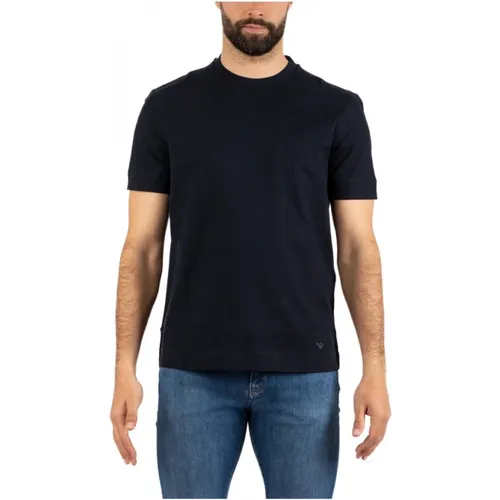 Klassisches Logo T-Shirt , Herren, Größe: L - Emporio Armani - Modalova