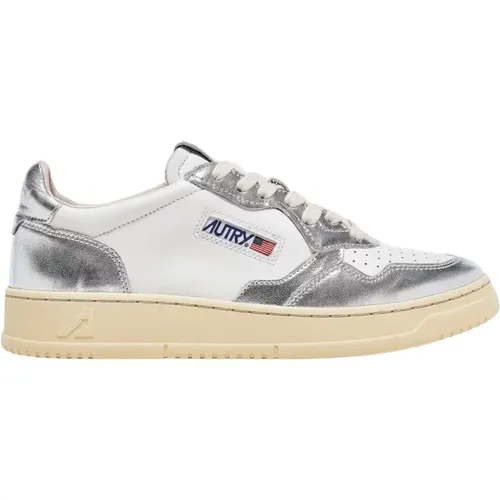 Medalist Bicolor Ledersneakers , Damen, Größe: 41 EU - Autry - Modalova