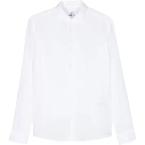 Weiße Mercer Hemd , Herren, Größe: L - Altea - Modalova