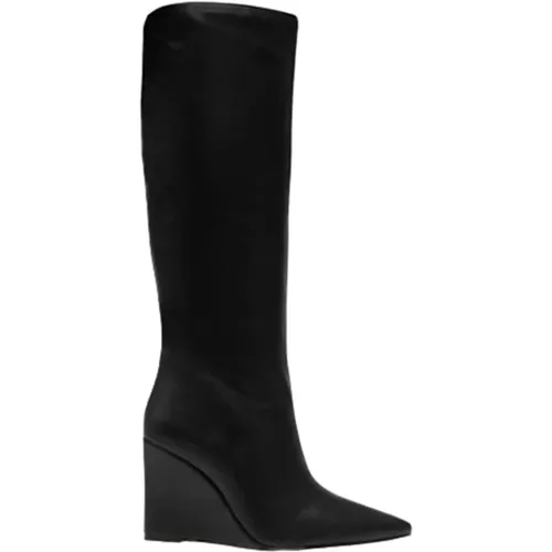Pointed Toe Synthetic Leather Boots , female, Sizes: 7 UK, 6 UK - Steve Madden - Modalova
