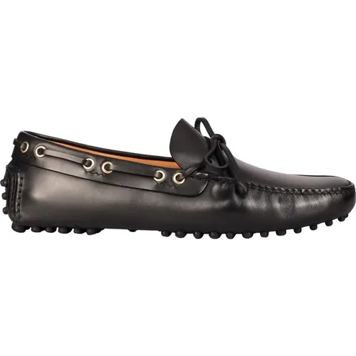 Leather Loafers for Warm Weather , male, Sizes: 12 UK - Car Shoe - Modalova