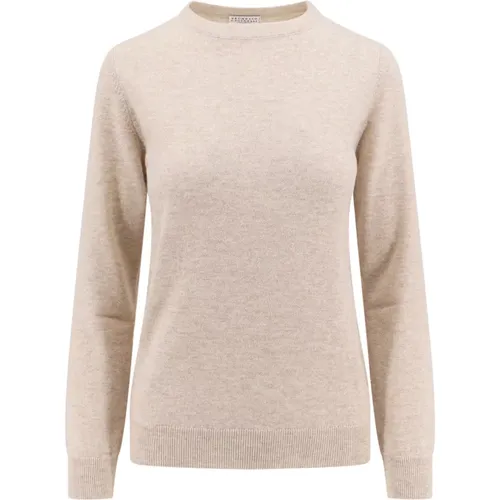 Cashmere Knitwear Aw24 , female, Sizes: M, L - BRUNELLO CUCINELLI - Modalova