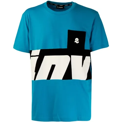 Herren Sommer T-Shirt Türkis/Blau , Herren, Größe: S - Invicta - Modalova