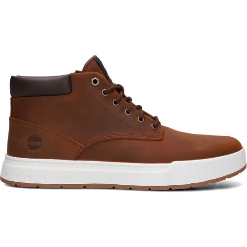 Braune Casual Sneakers Maple Grove , Herren, Größe: 43 1/2 EU - Timberland - Modalova