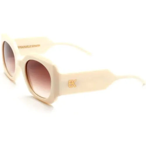 Malibu - F Sunglasses , unisex, Sizes: ONE SIZE - Emmanuelle Khanh - Modalova