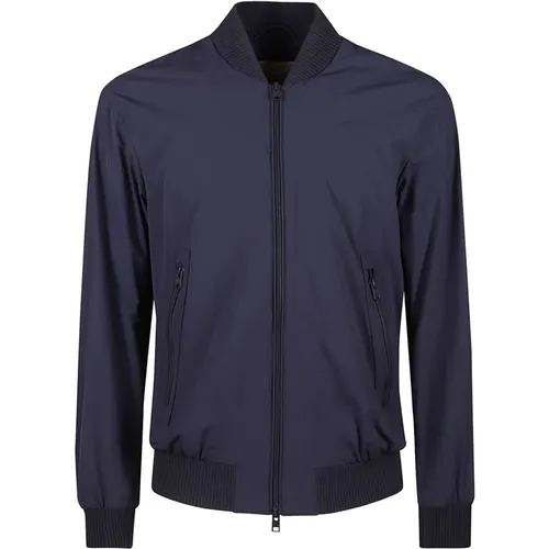 Stretch Bomber Jacke , Herren, Größe: XL - Woolrich - Modalova