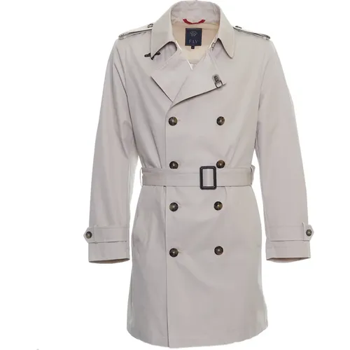 Men's Clothing Jackets & Coats Cream Ss24 , male, Sizes: 2XL, XL, M, L - Fay - Modalova