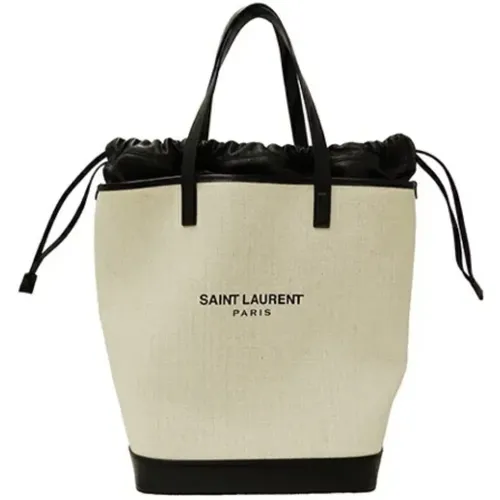 Pre-owned Coated canvas handbags , female, Sizes: ONE SIZE - Yves Saint Laurent Vintage - Modalova