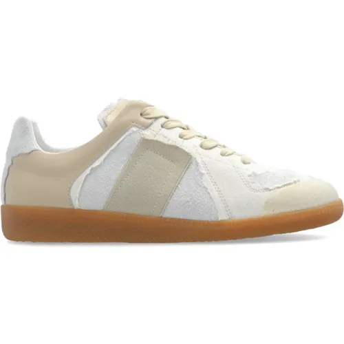 Sneakers mit Vintage-Effekt , Damen, Größe: 35 1/2 EU - Maison Margiela - Modalova