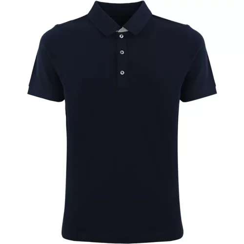 Cotton Polo Shirt Stretch , male, Sizes: M, 2XL, XL, 3XL, L, S - Fay - Modalova