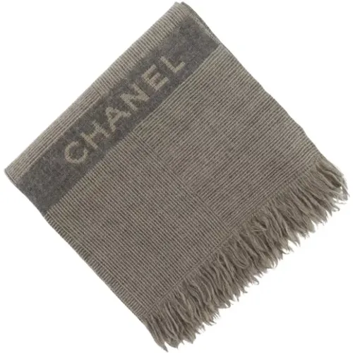 Pre-owned Wool scarves , unisex, Sizes: ONE SIZE - Chanel Vintage - Modalova