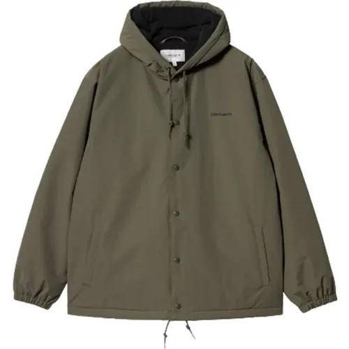 Grüne Hooded Coach Jacke - Carhartt WIP - Modalova