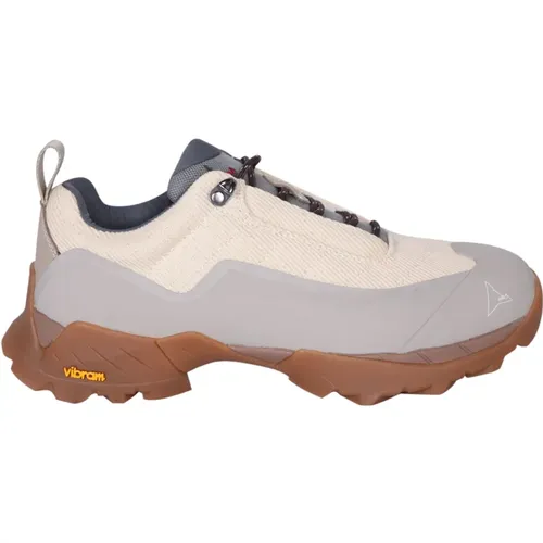 Mens Shoes Sneakers Beige Ss24 , male, Sizes: 8 UK - ROA - Modalova