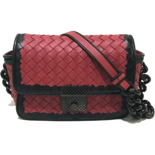 Pre-owned Leder schultertasche - Bottega Veneta Vintage - Modalova