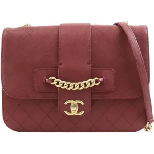 Pre-owned Leather chanel-bags , female, Sizes: ONE SIZE - Chanel Vintage - Modalova