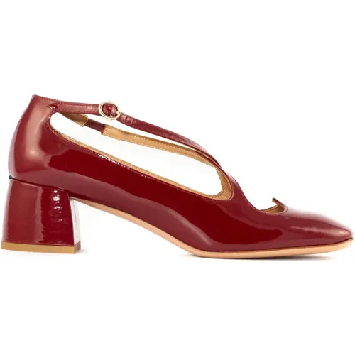 Rote Criss-Cross Pump Schuhe - A. BOCCA - Modalova