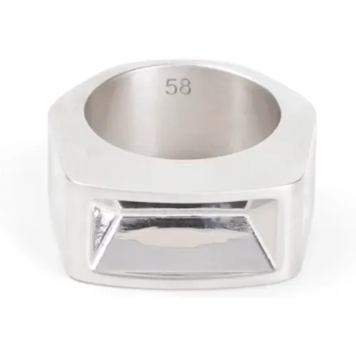 Metall Unisex Accessoires Ring Aw24 , Herren, Größe: 58 MM - Rick Owens - Modalova