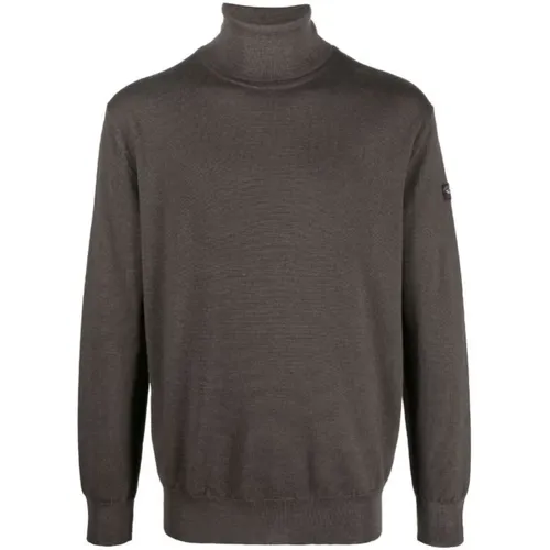 Woollen turtleneck sweater , male, Sizes: 2XL - PAUL & SHARK - Modalova