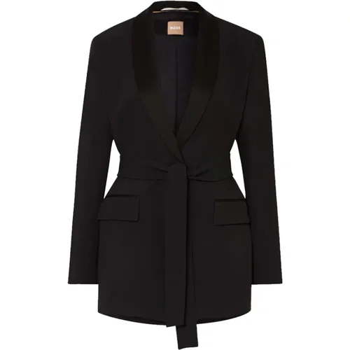 Elegant Oversize Fit Blazer , female, Sizes: S - Hugo Boss - Modalova