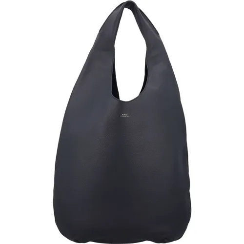 Schwarze Handtasche The Snow Bag - A.P.C. - Modalova