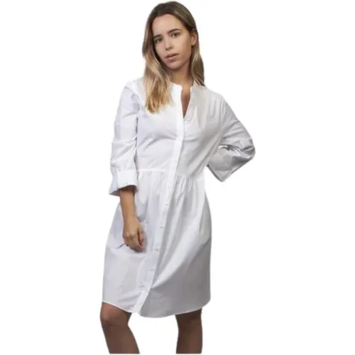 Hemd-Kleid für Frauen , Damen, Größe: S - Only - Modalova