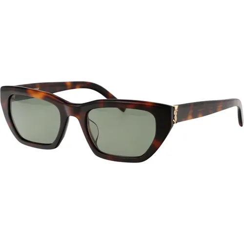 Fashion Sunglasses SL M127/F , female, Sizes: 53 MM - Saint Laurent - Modalova