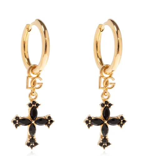 Earrings with charms , female, Sizes: ONE SIZE - Dolce & Gabbana - Modalova