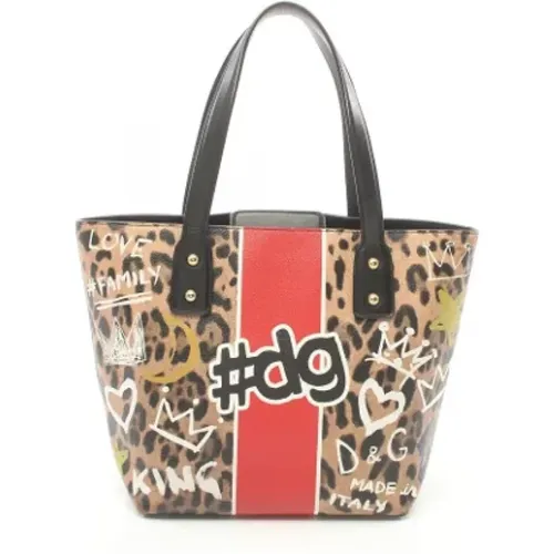 Pre-owned Canvas totes , female, Sizes: ONE SIZE - Dolce & Gabbana Pre-owned - Modalova