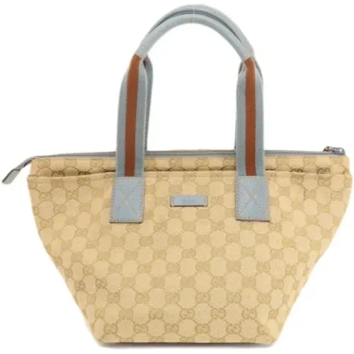 Pre-owned Canvas gucci-bags , female, Sizes: ONE SIZE - Gucci Vintage - Modalova