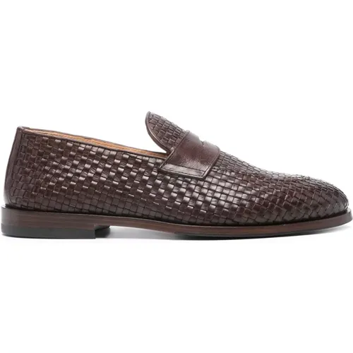 Italian Leather Loafers , male, Sizes: 10 UK, 9 UK, 7 UK, 8 UK - BRUNELLO CUCINELLI - Modalova