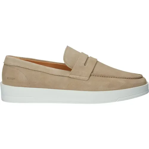 Elegant Slip-on Moccasins , Herren, Größe: 45 EU - Blackstone - Modalova