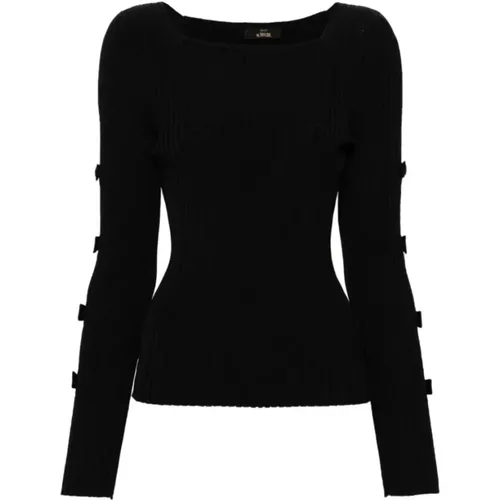Schwarzes Pullover-Set , Damen, Größe: M - Twinset - Modalova