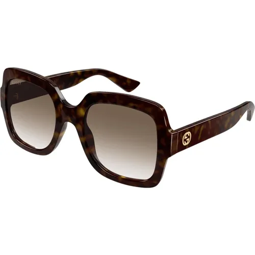 Gg1337S Sonnenbrille , Damen, Größe: 54 MM - Gucci - Modalova