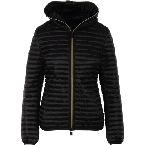 Hooded Jacket Alexa Style , female, Sizes: XS, M, L - Save The Duck - Modalova