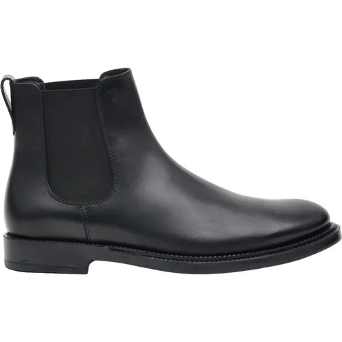 Leather Ankle Boot , male, Sizes: 6 1/2 UK - TOD'S - Modalova