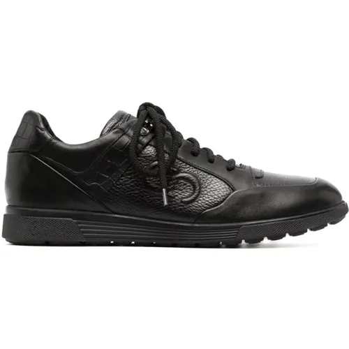 Leather Sneakers for Men , male, Sizes: 10 UK, 11 UK, 9 UK, 7 UK - Casadei - Modalova