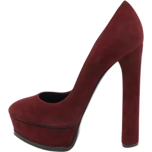 Pre-owned Wildleder heels , Damen, Größe: 36 1/2 EU - Casadei Pre-owned - Modalova