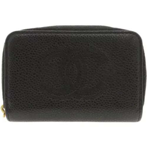 Pre-owned Leather wallets , female, Sizes: ONE SIZE - Chanel Vintage - Modalova