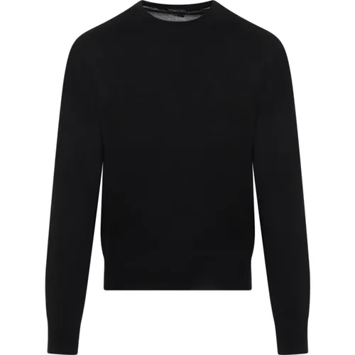 Cashmere-Silk Sweater in , male, Sizes: S - Tom Ford - Modalova