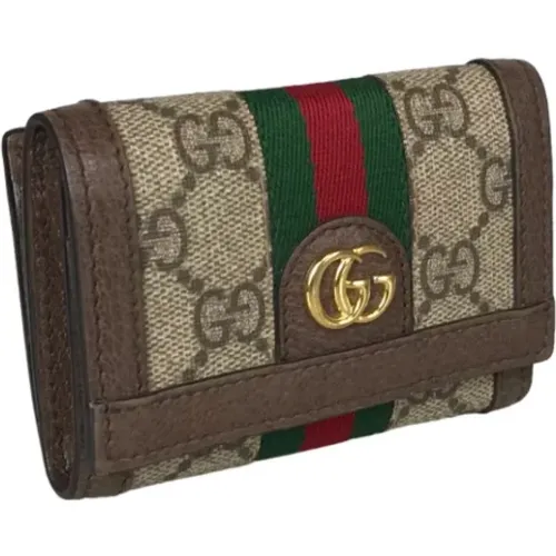 Pre-owned Canvas wallets , female, Sizes: ONE SIZE - Gucci Vintage - Modalova