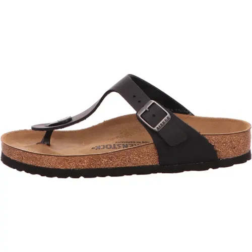 Herren Leder Pantoletten - Birkenstock - Modalova