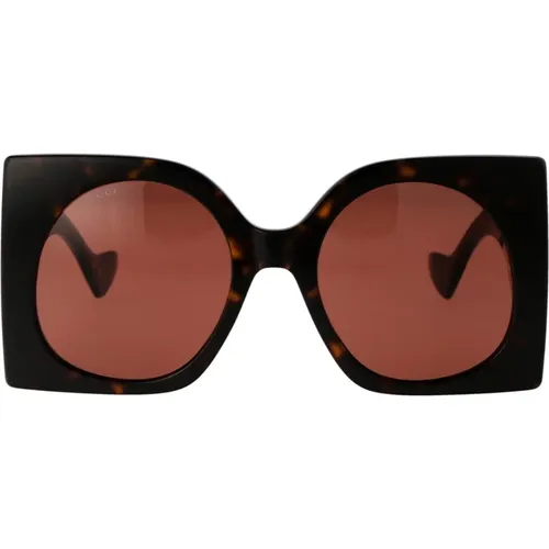 Stylish Sunglasses Gg1254S , female, Sizes: 55 MM - Gucci - Modalova