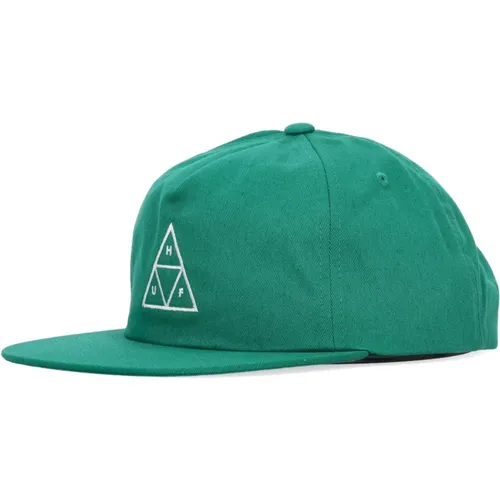 Dreieck Snapback Kappe Smaragd HUF - HUF - Modalova