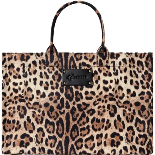Leopardenmuster Shopper Tasche - 4Giveness - Modalova