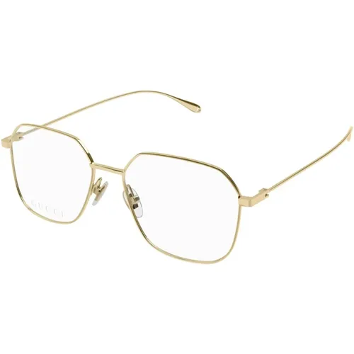 Brille Gg1032O 005 gold gold transparent,Silberne Brillengestelle,Brille - Gucci - Modalova